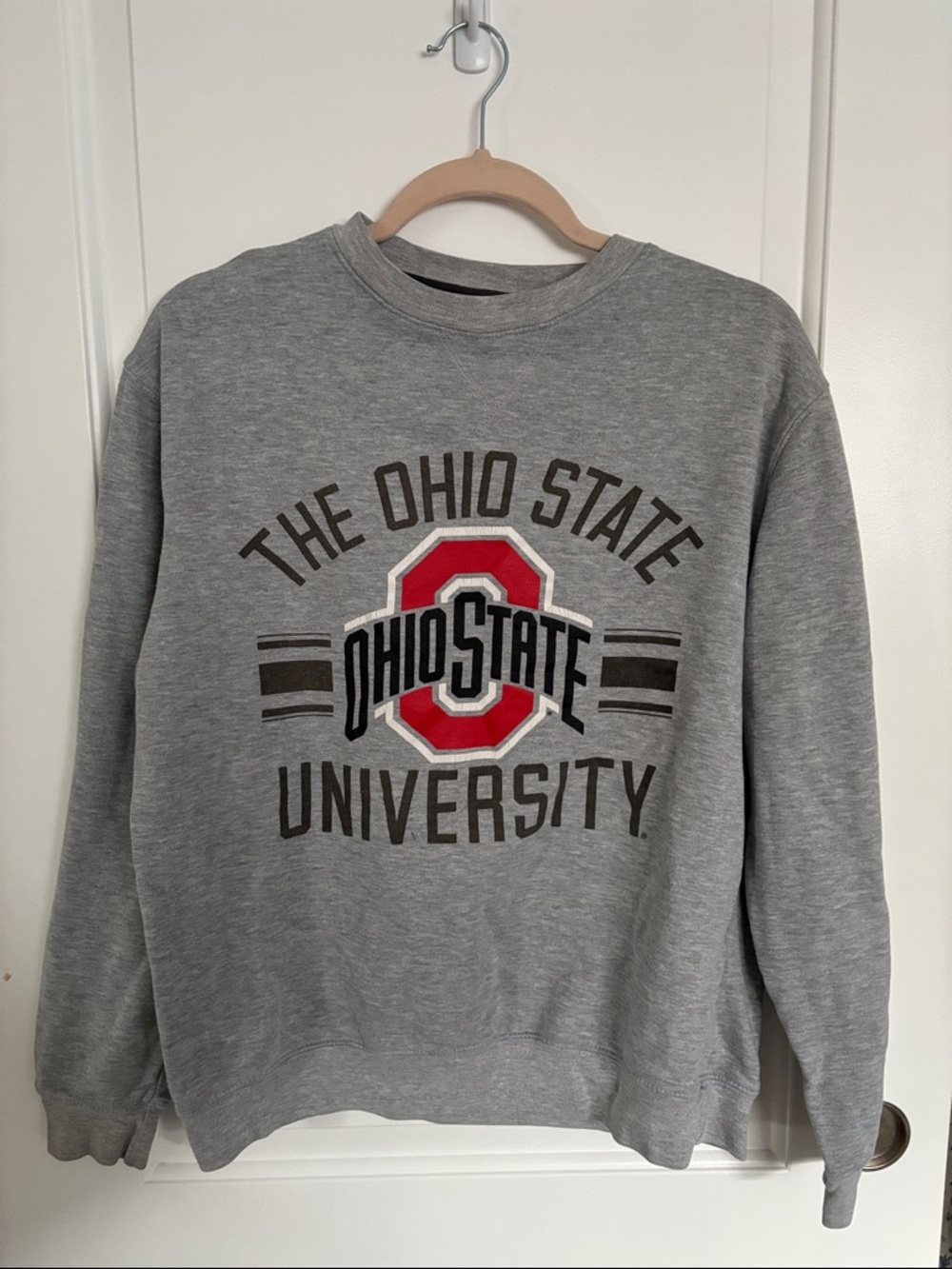 Ohio State University Gray Crewneck Sweatshirt